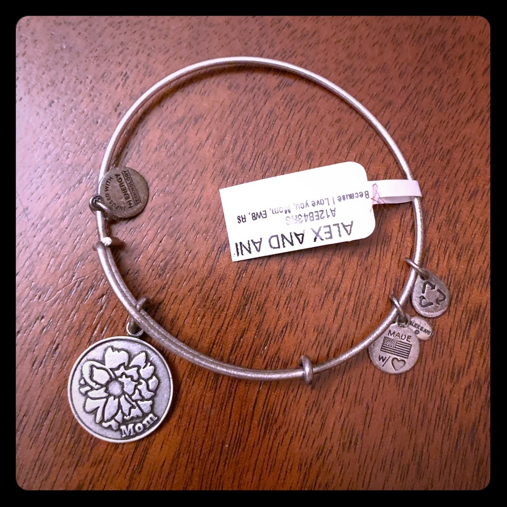 Alex and Ani Because I Love You, Mom bracelet  NWT